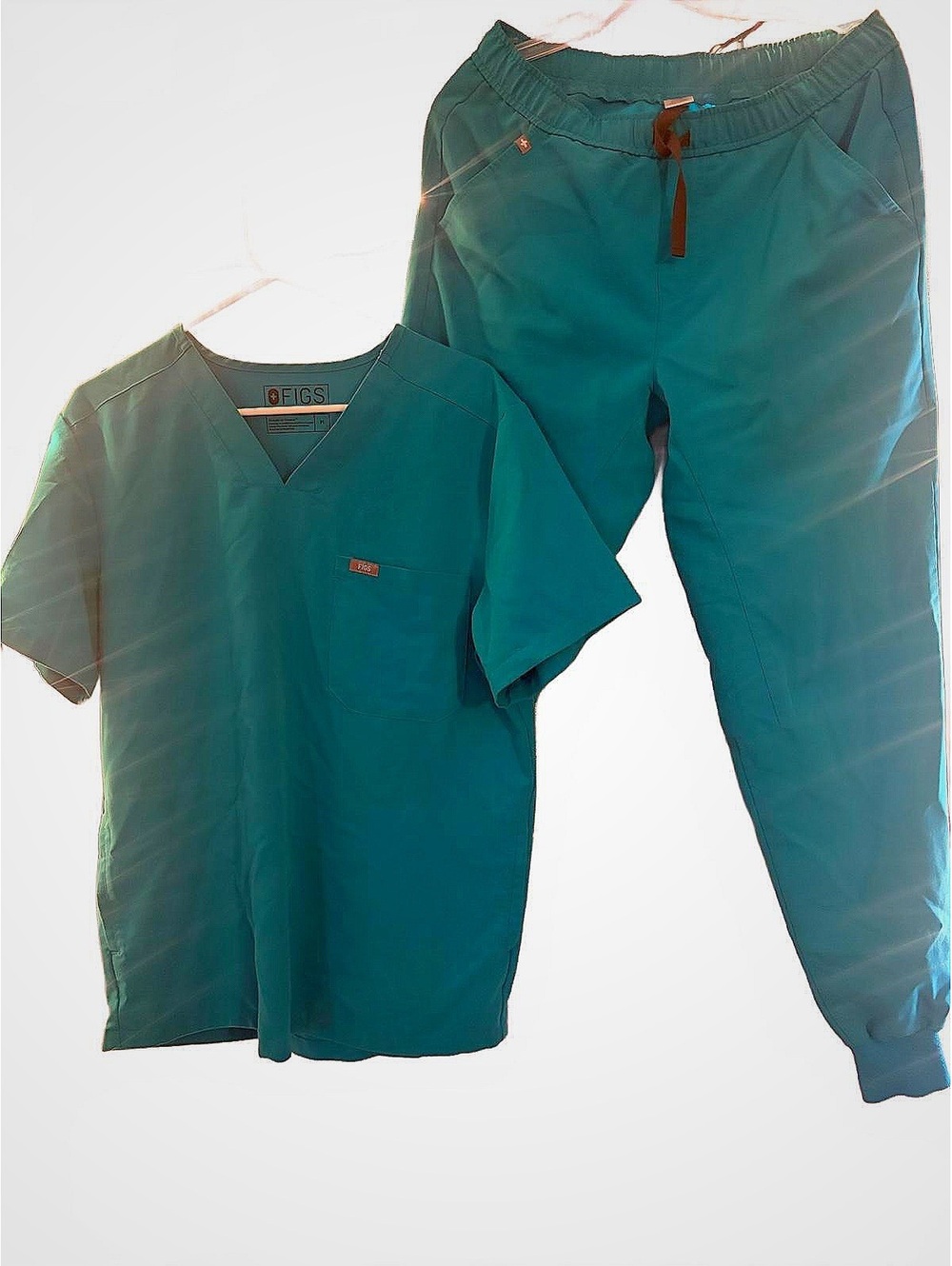 Figs teal set size medium !